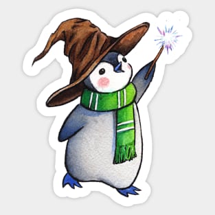 Cute Wizard Penguin - Malfoy Potter Sticker